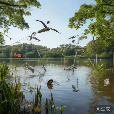 鱼塘变食堂老板悬赏3万！征集绝妙驱鸟高招