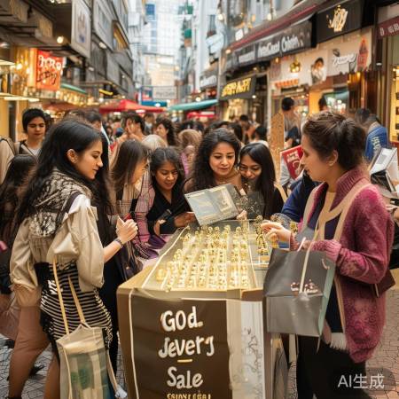 多家品牌金饰惊降,价格下调抢购热潮来袭